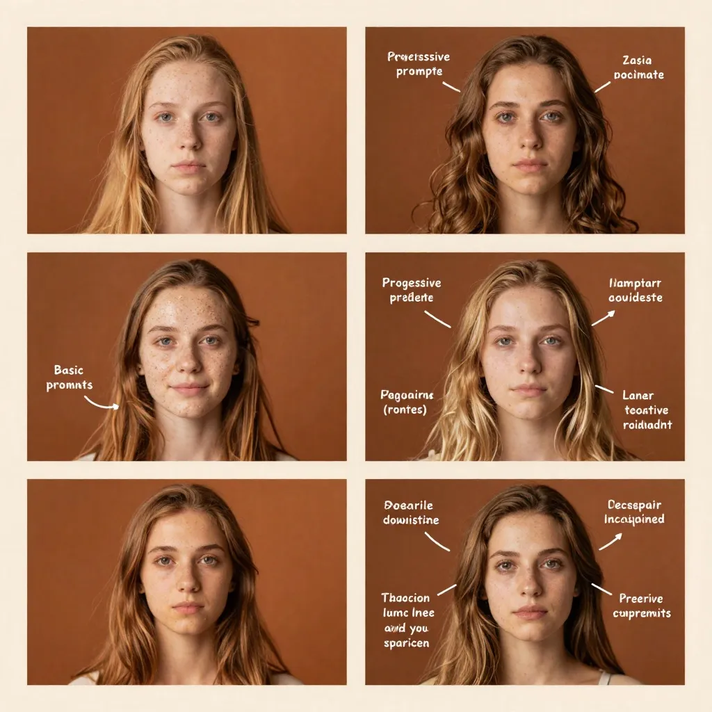 Prompt engineering refinement examples